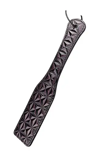 Шльопалка Dreamtoys Blaze Luxury Fetish Paddle 32 см фіолетовий - фото 3