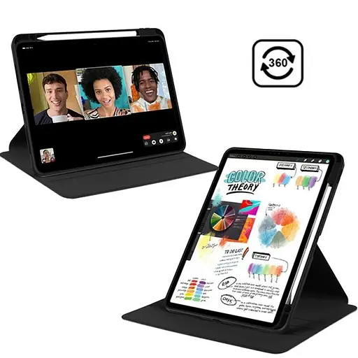 Чохол TPUCristal Pen holder 360 для Xiaomi Pad 6 / 6 Pro 11 2023 Сірий - фото 4