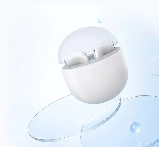 Бездротові навушники Haylou X1 Neo, TWS, IPX4, BT5.3, 30mAh, 310mAh, 5h, white 2024 UA UCRF - фото 3