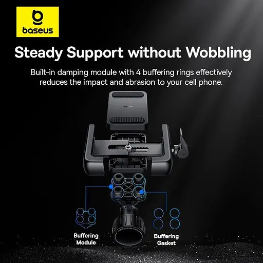 Держатель Baseus Gotrip Series Bike Phone Mount - фото 3