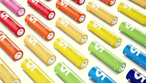 Батарейки ZMI Rainbow AA batteries 10 pcs AA501 - набор 10 штук - фото 3