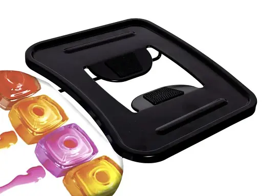 Дошка для прасування Casa Si Sir 122x38 Black/Red Laquer (CS93575R266) - фото 5