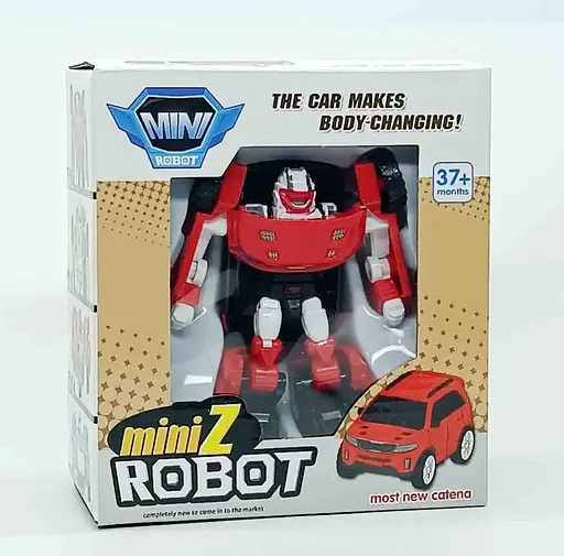 Робот Star toys Трансформер Тобот Міні Z 12 см Червоний - фото 5