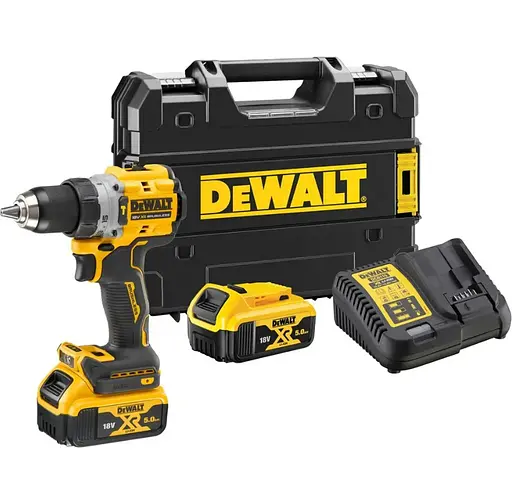 Дрель-шуруповерт аккумуляторный DeWalt с АКБ и ЗП DCD805P2T - фото 2