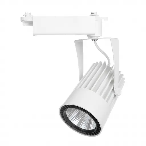 Светильник трековый поворотный LED 410/36W WW WH COB Brille 32-246