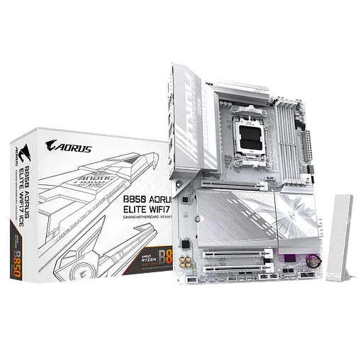 Материнская плата Gigabyte B850 Aorus Elite WiFi7 Socket AM5 - фото 5