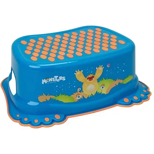 Сходинки дитячі антиковзкі у ванну Tega Baby Monsters blue - фото 1