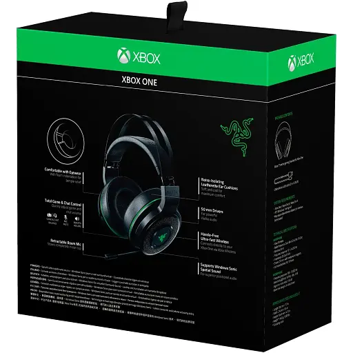 Наушники Razer Thresher - Xbox One black/green - фото 7
