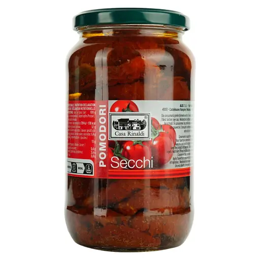 Томати сушені Casa Rinaldi у рослинній та оливковій олії  535 г