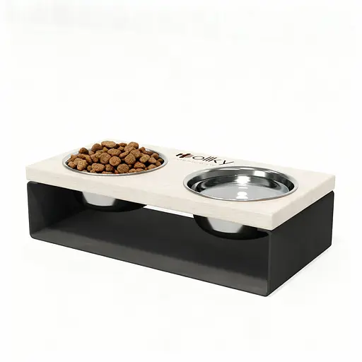 Hollky StellWood — миски на підставці для маленьких собак та котів (2 × 0,45 л)