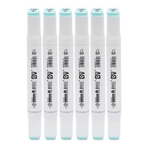 Скетч-маркер двусторонний Bavi №143, на спиртовой основе, 10 шт.