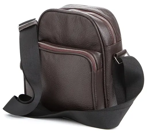 Сумка кожаная мужская SHVIGEL 20х23х7-11 см sum0012803 - фото 2