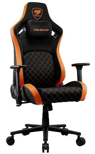 Ігрове крісло Cougar Defensor F Black Orange (DEFENSOR F) - фото 1