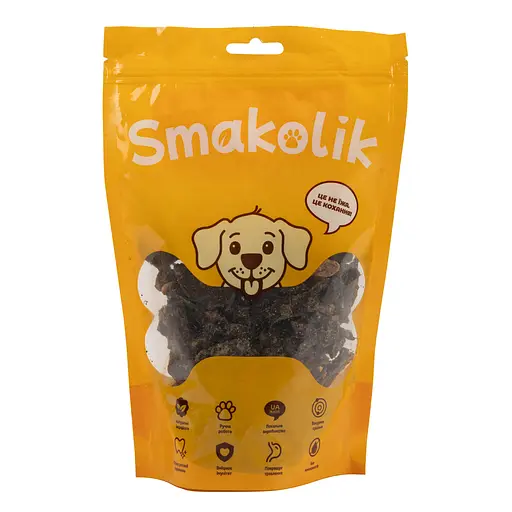 Ласощі для собак натуральні сушені. Легені свинячі, 150 г