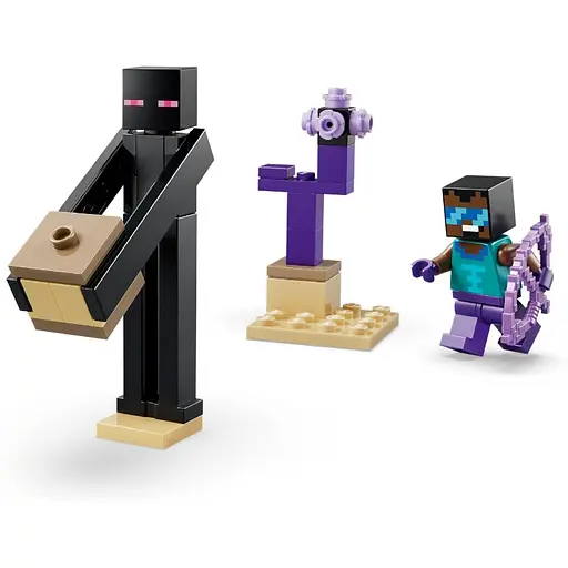 Конструктор LEGO Minecraft Подорож до Нижнього світу та Порталу до Краю 192 деталі (21584) - фото 6