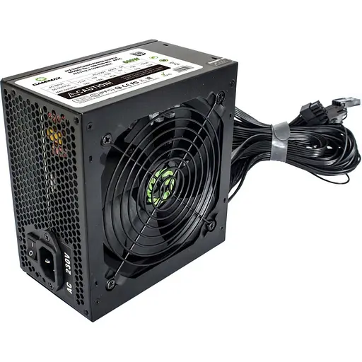 Блок живлення GameMax 600W (GM-600 80+ APFC Black) Б/в - фото 2