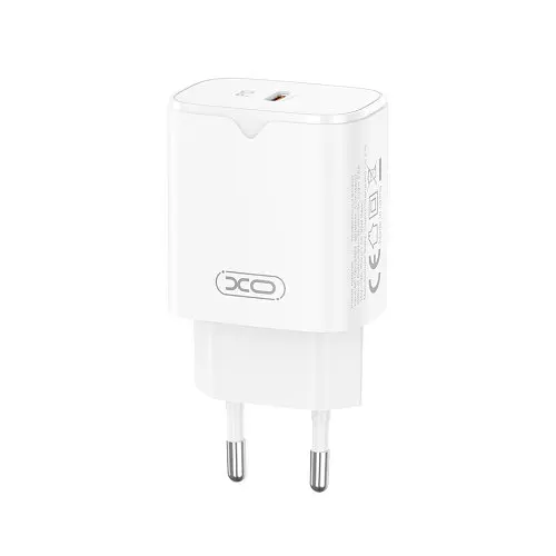 Мережевий зарядний пристрій XO L131 PD30W 1USB-C Fast Charging with Type-C cable Білий - фото 5
