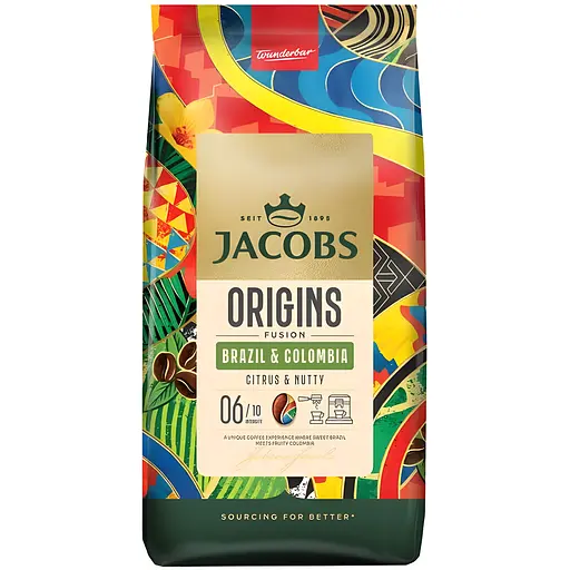 Кофе в зернах Jacobs South America Blend 1кг