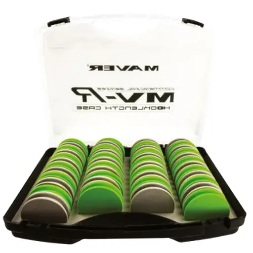 Поводочница Maver Box Eva Spool Green/Grey на 24 мотовила - фото 1