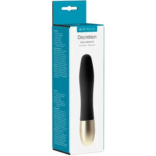 Міні вібратор Me You Us Minx Discretion Bullet 8 см чорний