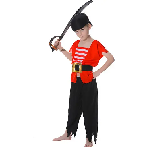 Карнавальный костюм для мальчика Devilon Пират 92-104 см (CC551A) - фото 2