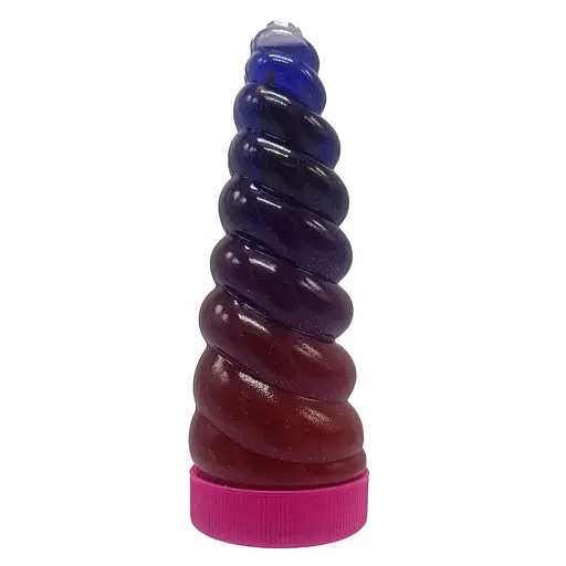 В'язка маса Danko Toys Unicorn Slime UNS-02-01U густий лизун Blue-Violet