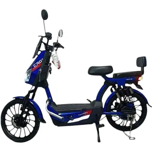 Електроскутер двомісний Crosser CR6 20 дюймів (600W, 60V, 20Ah) синій