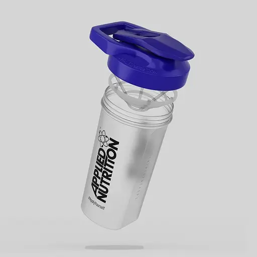 Шейкер Applied Nutrition Shaker 600 мл, Transparent/Blue - фото 2