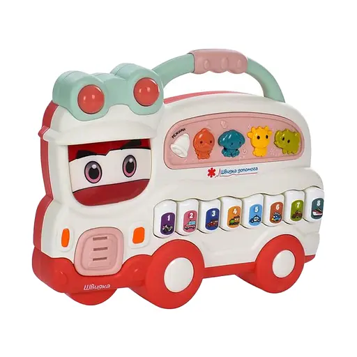 Пианино Скорая, 20 см, интерактивное (в ассортименте)