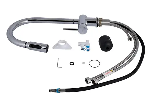 Смеситель для кухни Qtap Rozcesti QTROZ366CRM45938 - фото 7