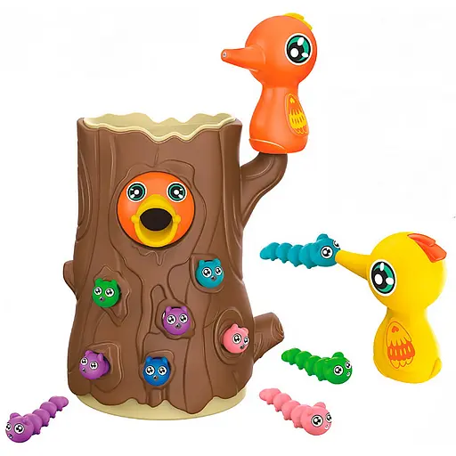 Игра магнитная Накорми дятлика Limo Toy - фото 1