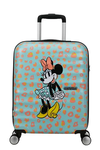 Чемодан American Tourister WAVEBREAKER DISNEY MINNIE PASTEL DOTS 55x40х20 55 См 31C*04017