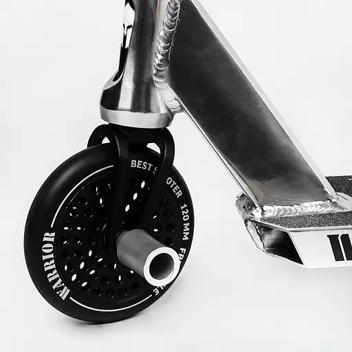 Самокат трюковий Best Scooter 52х12х85 см Чорно-білий 000231352 - фото 2