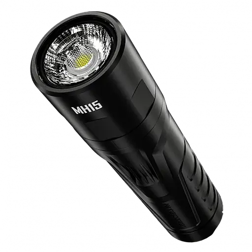 Кишеньковий ліхтар EDC Nitecore MH15 USB Type-C + Power Bank 5000мАч (Чорний) - фото 2