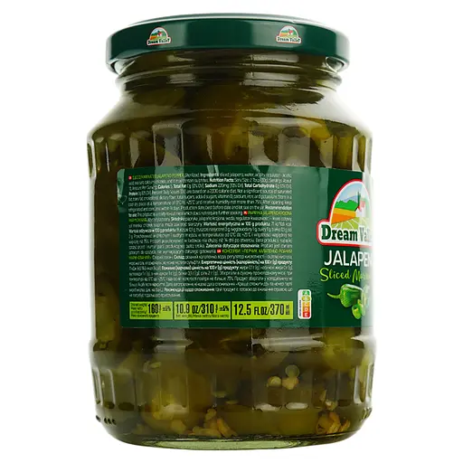 Перчик Халапеньо різаний Dream Valley маринований 310 г - фото 3