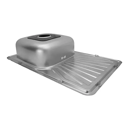 Кухонная мойка Kroner KRP Satin-7848 (0,8 мм) CV022789, Satin - фото 5