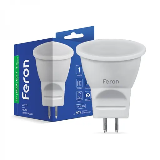 Лампа светодиодная Feron LB-271 3 Вт MR11 6400K (25553)