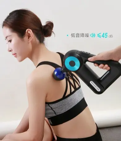 Перкуссионный массажер c 9 насадками Sk-8890 Ударный массажер триггерных точек 2500 mAh - фото 9