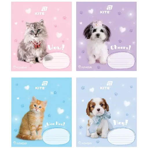 Набор тетрадей Kite RH в косую линию 12 листов 25 шт. (R26-235) - фото 1