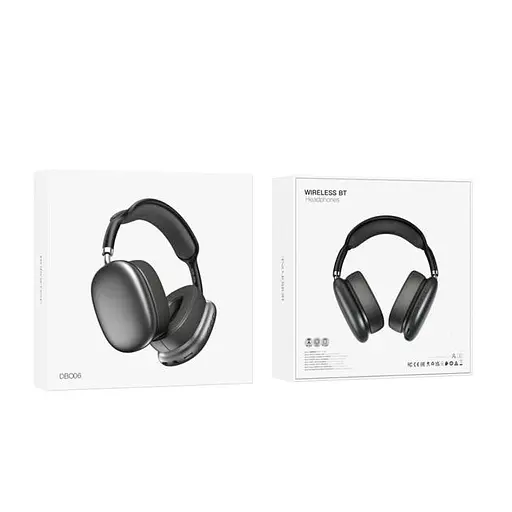 Навушники Borofone DBO06 Cool shadow BT headsphones Deep Space Gray - фото 5