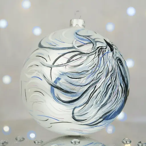 Ялинкова прикраса Санта Шоп Символ 2026 Мрія скло (4820001179835) - фото 3