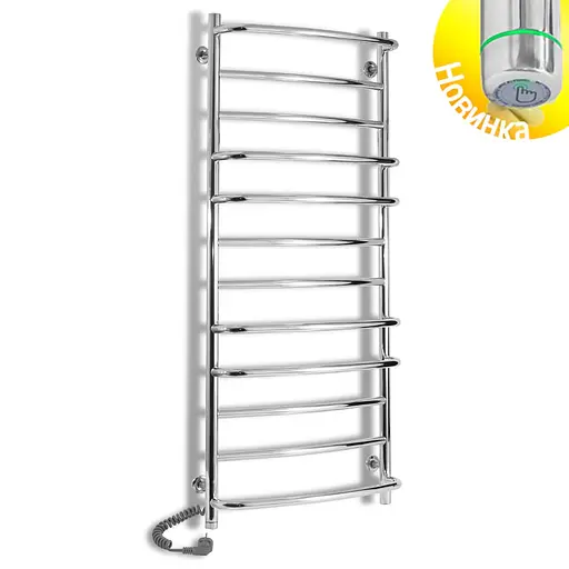 Електрична рушникосушарка Laris Євромікс П12 500x1200 Е сенсор S3 ліва 73207688, Хром, Ліве, Електронний - фото 2