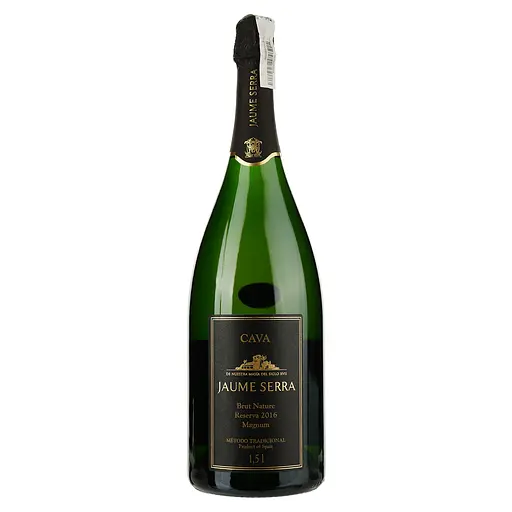 Уценка. Вино игристое Jaume Serra Cava Brut, белое, брют, DO, 11,5%, 1,5 л (16455) - фото 2
