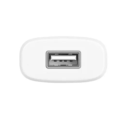 Адаптер сетевой Hoco C11 1USB 1 А блок питания белый 6957531047728 - фото 6