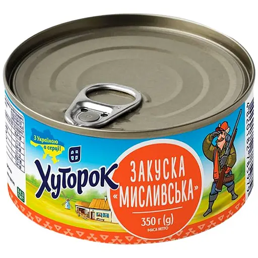 Уценка. Закуска Хуторок Охотничья 350 г - фото 1