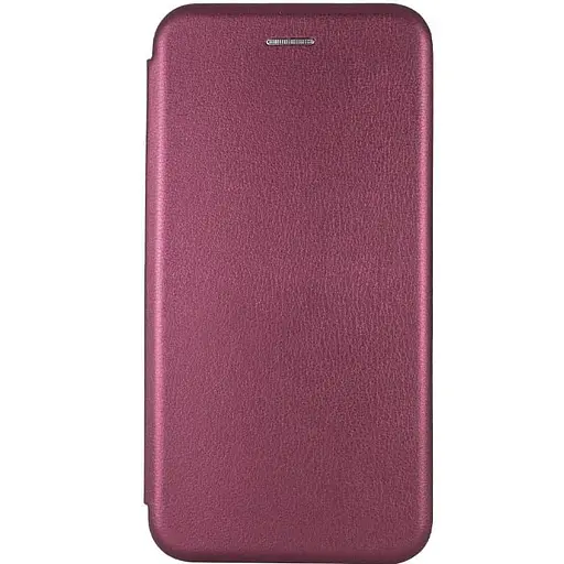 Чехол-книжка Epik кожаный Classy для Samsung Galaxy A06 Бордовый - фото 1