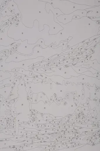 Набір для розпису по номерах "Гірський пейзаж" 40*50 см, IDEA2-GX47212, ТМ "99IDEAS" - фото 7