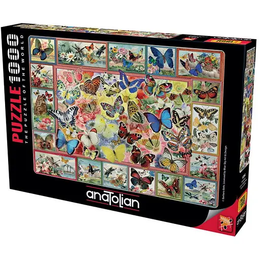 Пазл Anatolian Бабочки 1000 эл. (1094) - фото 1