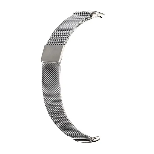 Ремешок Миланская Петля Mi Band 8/9/10 Серебристый (01) - фото 2