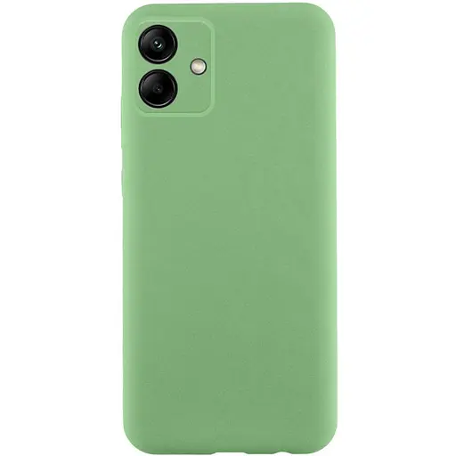 Чехол Getman TPU Liquid Silk Full Camera для Samsung Galaxy A06 Зеленый/Pistachio